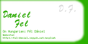 daniel fel business card